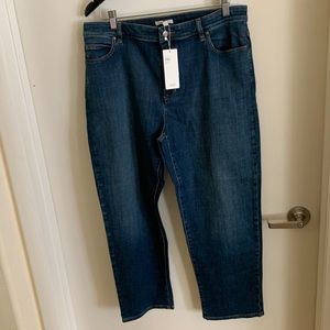 Eileen Fisher Straight Ankle Jean